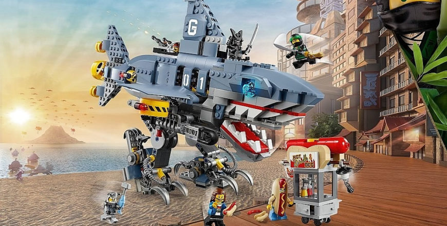 Le requin mécanique de Garmadon (boîte n° 70656)