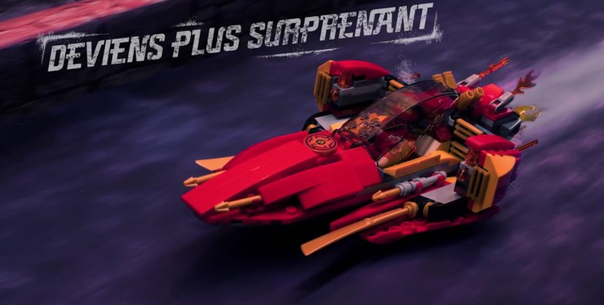 Deviens plus surprenant avec le bateau Katana V11 – LEGO NINJAGO