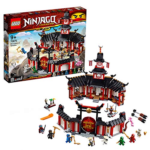 LEGO NINJAGO – Le monastère de Spinjitzu – 70670 – Jeu de construction
