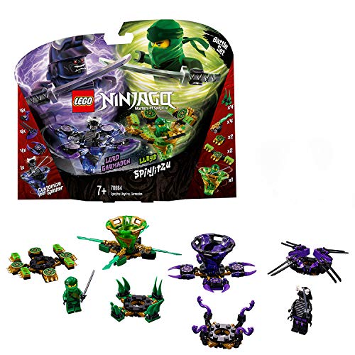 LEGO NINJAGO – Toupies Spinjitzu Lloyd vs. Garmadon – 70664 – Jeu de construction