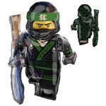 Ballon en papier d’aluminium Amscan International 3615101 Lego Ninjago