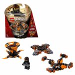 LEGO NINJAGO - Toupie Spinjitzu Cole - 70662 - Jeu de construction