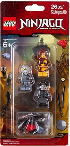 Figurines Shade, Ash et Skylor, 26 pièces, Lego Ninjago