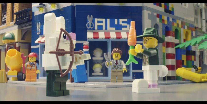 Superbe pub pour Lego : Reconstruis le monde