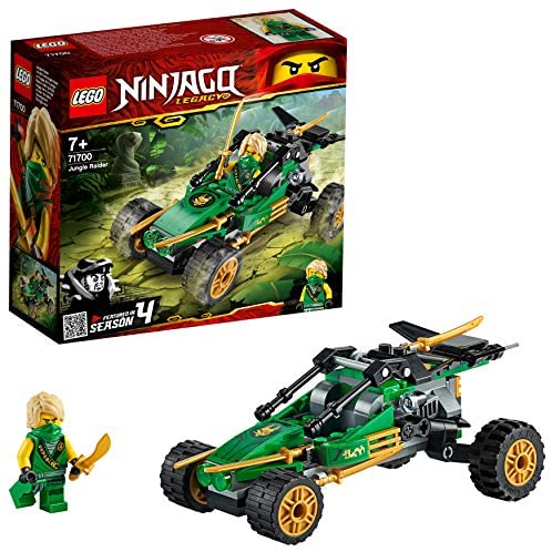 NINJAGO Legacy,  Le buggy de la jungle, Voiture avec figurine de Lloyd, 112 pièces, 71700