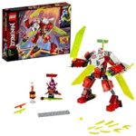 LEGO NINJAGO, L'avion-robot de Kai 2 en 1, Set de construction, Série Course Prime Empire, 100 pièces, 71707