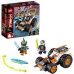 LEGO NINJAGO, Le bolide de Cole, Série de véhicules de Course Prime Empire pour enfants en âge préscolaire, 122 pièces, 71706