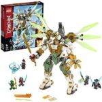 LEGO®-NINJAGO® Le robot Titan de Lloyd Jeu pour Enfant 9 Ans et Plus, Briques de Construction Garçon et Fille, 876 Pièces 70676