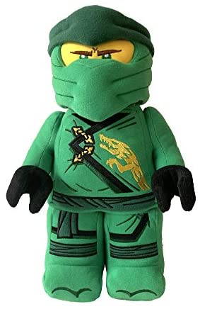 Manhattan Toy – Lloyd Ninja Warrior Lego Ninjago Personnage en Peluche, 33 cm