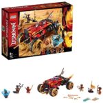 LEGO®-NINJAGO® Le 4x4 Katana Jeu pour Enfant 8 Ans et Plus, Briques de Construction Garçon et Fille, 450 Pièces 70675