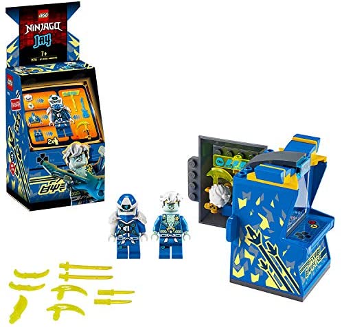 Avatar Jay – Capsule Arcade, Prime Empire Ninja, 104 pièces, 71715 LEGO NINJAGO