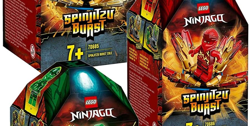 LEGO Ninjago Spinjitzu Attack Set composé de: 70685 Coles Attack + 70686 Kais Attack + 70687 Lloyds Attack