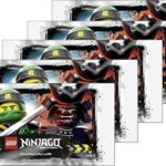 LEGO Ninjago Cartes à collectionner Série 3, 5 Booster x 5 Cartes - Édition allemande