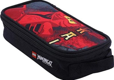 Trousse grand format LEGO Bags, 6 x 21 cm, Kai Ninjago