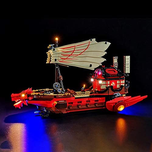 Kit d’éclairage LED pour Lego 71705 Ninjago Destiny Bounty