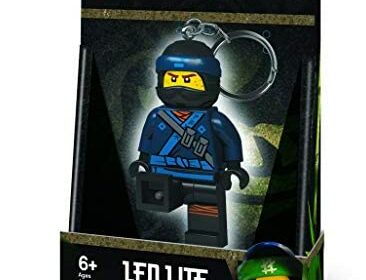IQ Lego- Porte-clé Lumineux Ninjago Jay, LGKE108J