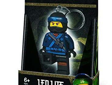 IQ Lego- Porte-clé Lumineux Ninjago Jay, LGKE108J