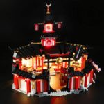 LIGHTAILING Jeu De Lumières pour (Ninjago Le Monastère de Spinjitzu) Modèle en Blocs De Construction - Kit De Lumière A LED Compatible avec Lego 70670(Ne Figurant Pas sur Le Modèle)