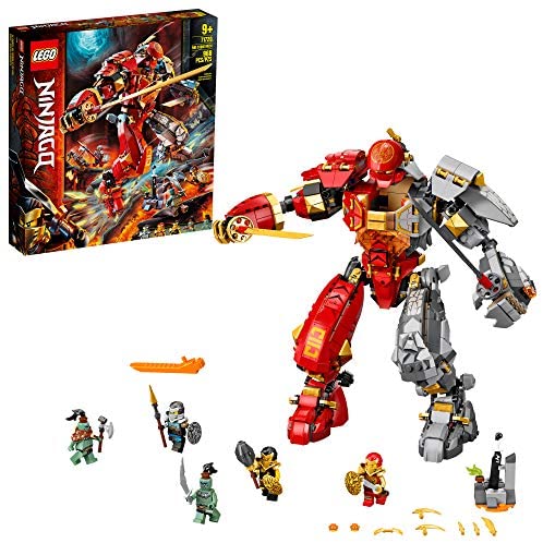 LEGO Ninjago – 71720 Le Robot de feu et de Pierre (968 pièces)