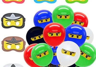 Masques Ballons Décorations pour Les Anniversaires, Articles de fête et Jeux