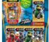 Lot de 5 boosters et Carte en Or limitée Lego Ninjago Série IV