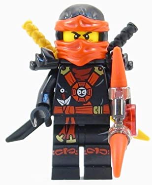 LEGO® Ninjago: Deepstone Kai Ninja Minifigure Red Aeroblade Swords