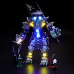 BRIKSMAX Kit de LED pour Lego Ninjago Oni-Titan,Compatible avec la Maquette Lego 70658, La Maquette de Construction n'est Pas Incluse