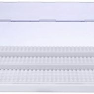 Vitrine en Acrylique Perspex Anti-poussière avec Base pour Mini-Figurines