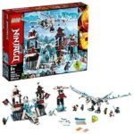 LEGO Ninjago 70678 Forteresse de Glace avec des Dragons de Glace (1218 pièces)