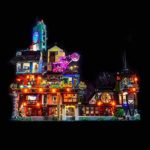 TETAKE Kit de LED Éclairage Jeu De Lumières pour Lego Ninjago 70657 - Les quais de la Ville Ninjago (Lego Modèle Non Incluse)