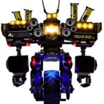 JTTM LED Light Kit pour Lego Ninjago 70632 Quake Mech Drangon Hunters réservoir (Non Inclus Le modèle)