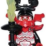 Ninjago Lego Minifigur General Kozu with Weapon (Out of Set 70596) Rare New