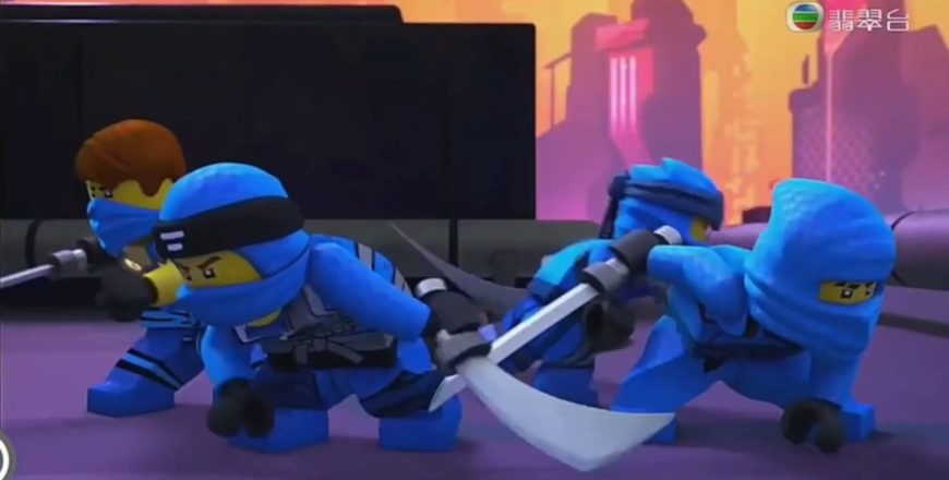 Ninjago Tribute, Jay « The Ninja Of Lightning », I Am Blue, Eiffel 65