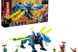 Le cyber dragon de Jay, avec Jay, Nya et Unagami, Figures d’action Prime Empire, 127 pièces, 71711