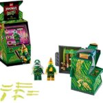 LEGO NINJAGO, Avatar Lloyd - Capsule Arcade, Set de jeu portatif, Jouets de collection Prime Empire Ninja pour enfants, 104 pièces, 71716