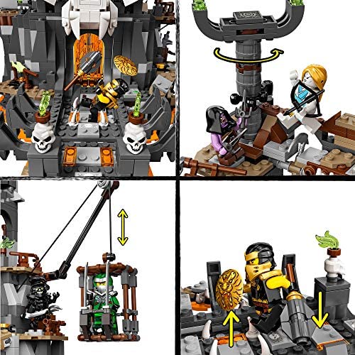 Le Donjon du Sorcier au Crâne Ninjago, Lego 71722  Ninjago City