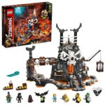 LEGO-Le Donjon du Sorcier au Crâne Ninjago Jeux de Construction, 71722, Multicolore