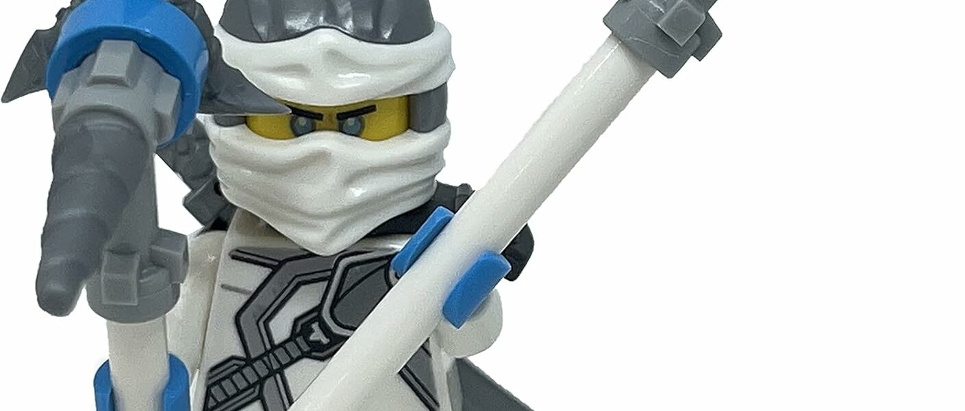 LEGO Ninjago Secrets of the Forbidden Spinjitzu: Zane Minifig with Weapons