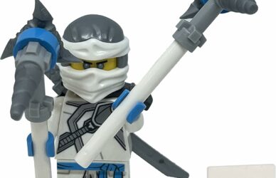 LEGO Ninjago Secrets of the Forbidden Spinjitzu: Zane Minifig with Weapons