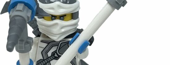 LEGO Ninjago Secrets of the Forbidden Spinjitzu: Zane Minifig with Weapons