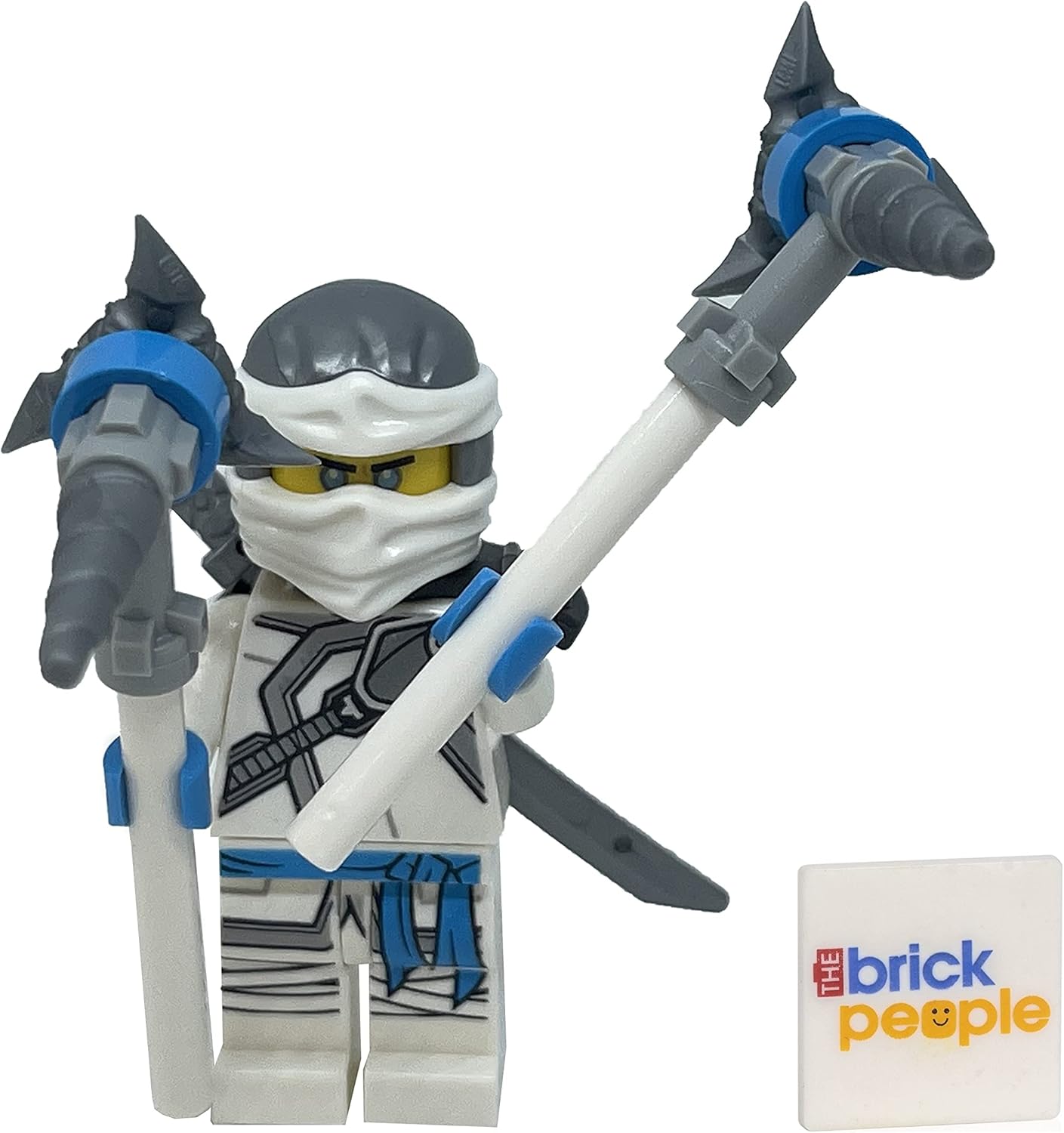 LEGO Ninjago Secrets of the Forbidden Spinjitzu: Zane Minifig with Weapons