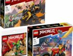 Lego Ninjago 71782 Coles Evo, 71783 Kais Mech Bike EVO & 30593 Lloyd Suit Mech Polybag