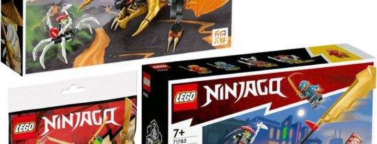 Lego Ninjago 71782 Coles Evo, 71783 Kais Mech Bike EVO & 30593 Lloyd Suit Mech Polybag