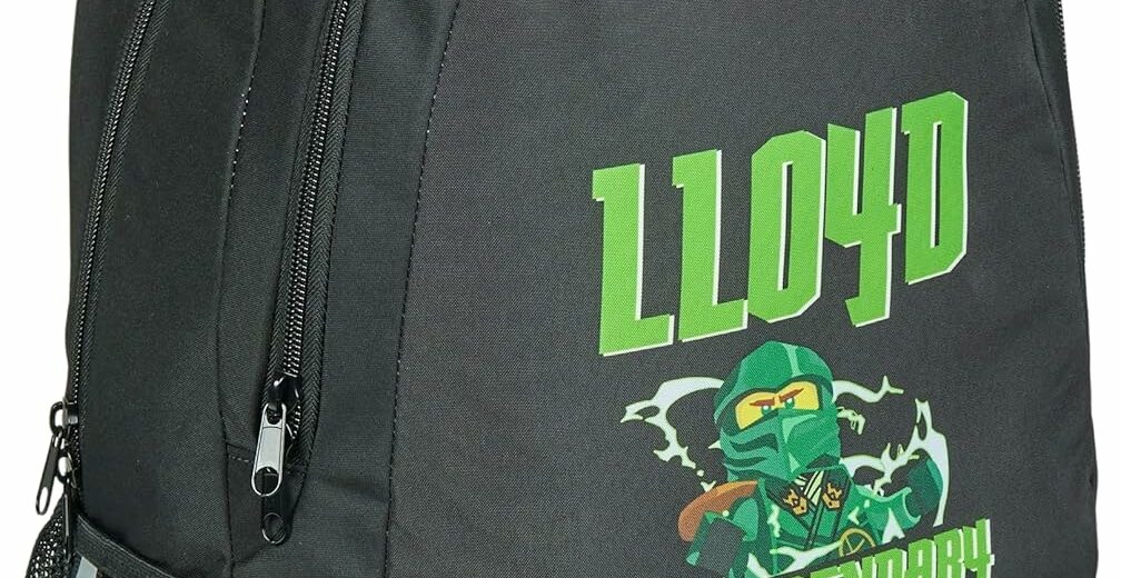 Sac à dos LEGO Ninjago Lloyd pour enfant, taille L